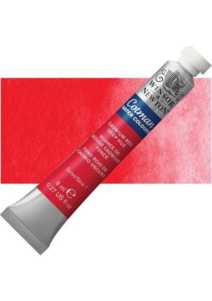 : Cotman Tüp Sulu Boya : 8 ml : Cadmium Red Deep Hue 098 modelleri