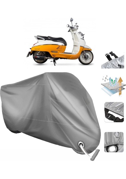 Peugeot Django 125 Vinleks Motor Brandası Arka Çanta Uyumlu fiyatları