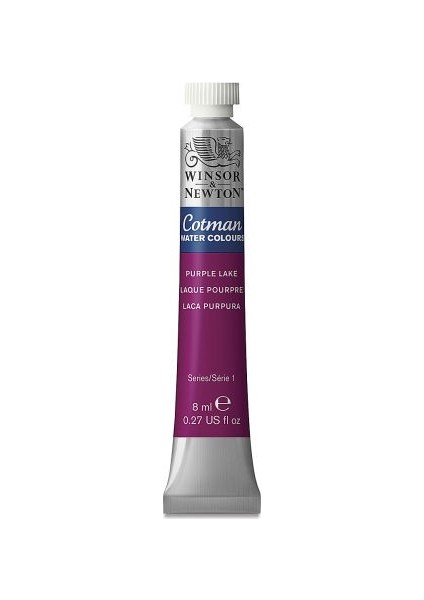 : Cotman Tüp Sulu Boya : 8 ml : Purple Lake 544