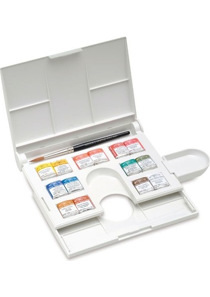 : Professional Sulu Boya : Compact Set : 14 Renk modelleri