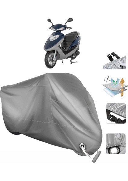 Mondial 100 Nt Turkuaz Vinleks Motor Brandası Arka Çanta Uyumlu fiyatları