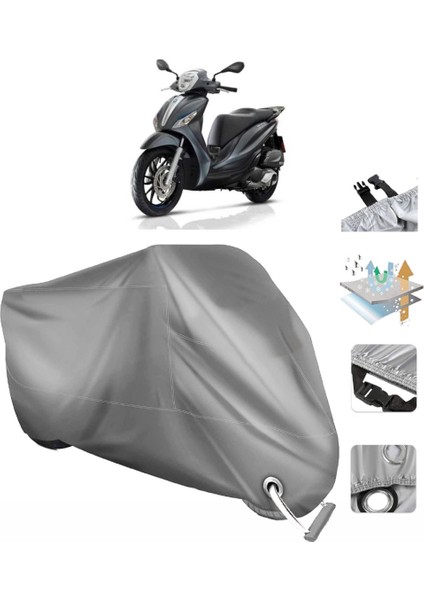 Piaggio Medley 150 Vinleks Motor Brandası Arka Çanta Uyumlu fiyatları