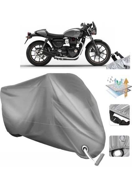 Triumph Street Cup Vinleks Motor Brandası Arka Çanta Uyumlu fiyatları