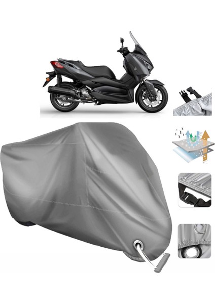 Yamaha X-Max 125 Iron Max Vinleks Motor Brandası (Bağlantı, Kilit Uyumlu)