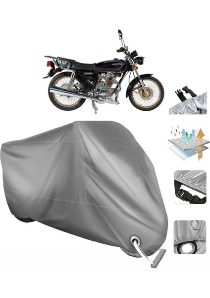 Arora Ar 185-18 Modifiye Vinleks Motor Brandası Arka Çanta Uyumlu