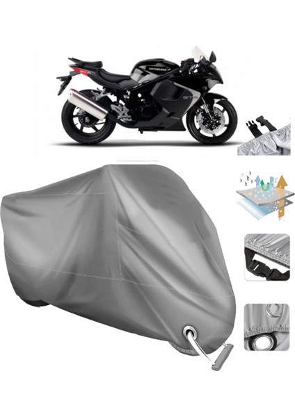 Hyosung Gt 250 R Vinleks Motor Brandası Arka Çanta Uyumlu