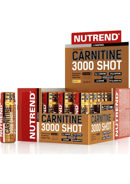 Carnitine 3000 Shot 60 Ml*20 Ampül