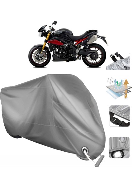 Triumph Speed Triple R Vinleks Motor Brandası Arka Çanta Uyumlu