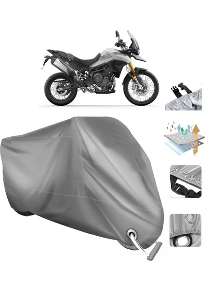 Triumph Tiger 900 Vinleks Motor Brandası Arka Çanta Uyumlu