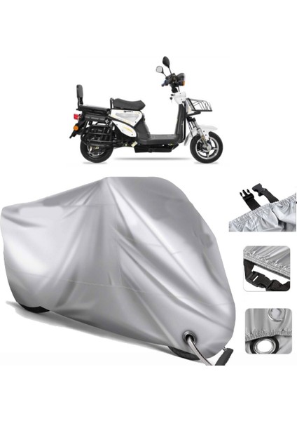 Yuki Em 04 Jüpiter Elektrikli Motor Brandası Arka Çanta Uyumlu (Bağlantı ve Kilit Uyumlu)