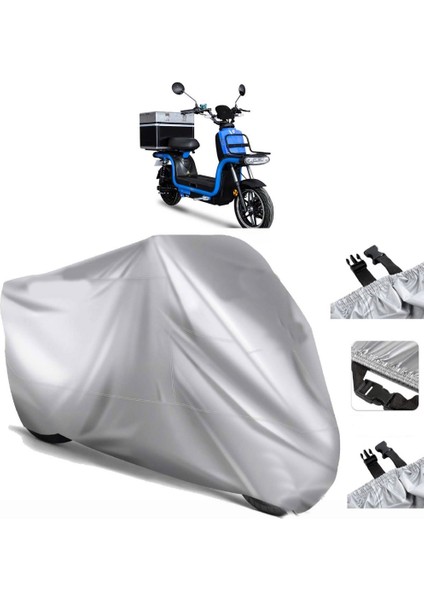 Yuki Yk-39 Pico Elektrikli Motor Brandası Arka Çanta Uyumlu (Bağlantı Tokalı)