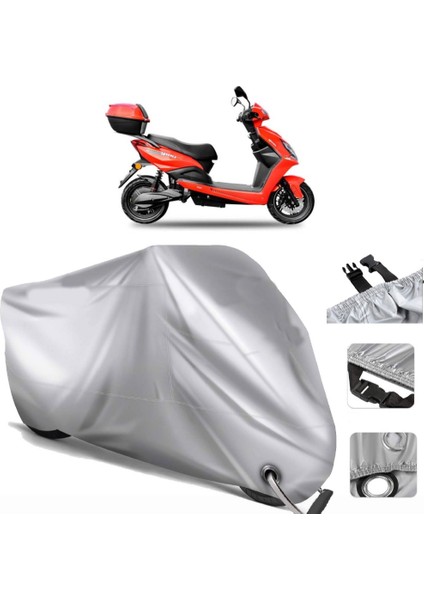 Yuki Yk-34 Stella Elektrikli Motor Brandası Arka Çanta Uyumlu (Bağlantı ve Kilit Uyumlu)