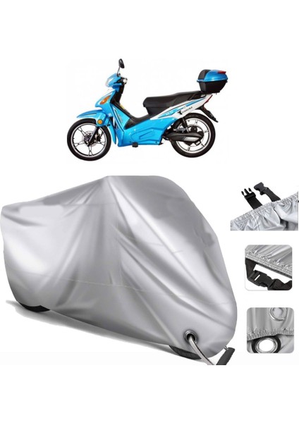Kral Motor Kr-14 Elektrikli Motor Brandası Arka Çanta Uyumlu (Bağlantı ve Kilit Uyumlu)