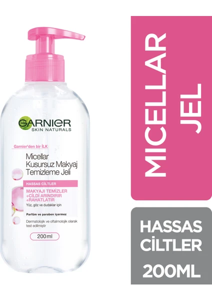 Micellar Kusursuz Makyaj Temizleme Jeli 200ml