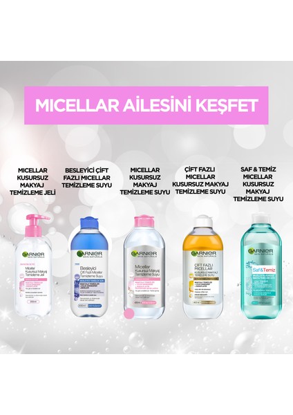 Micellar Kusursuz Makyaj Temizleme Jeli 200ml