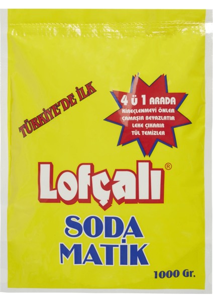 Sodamatik Kireç Önleyici Beyazlatıcı 1 kg