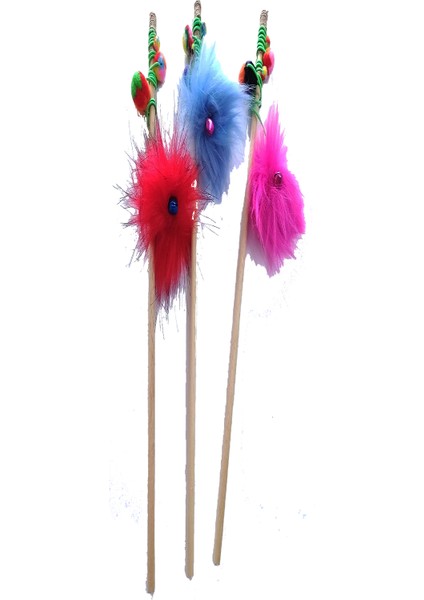 Bebek Pudralı Ince Taneli Topaklaşan Kedi Kumu 10 lt + Zilli Lastikli Kedi Oltası modelleri