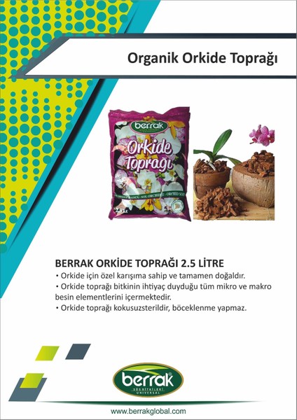 Orkide Toprağı 2,5 Lt.