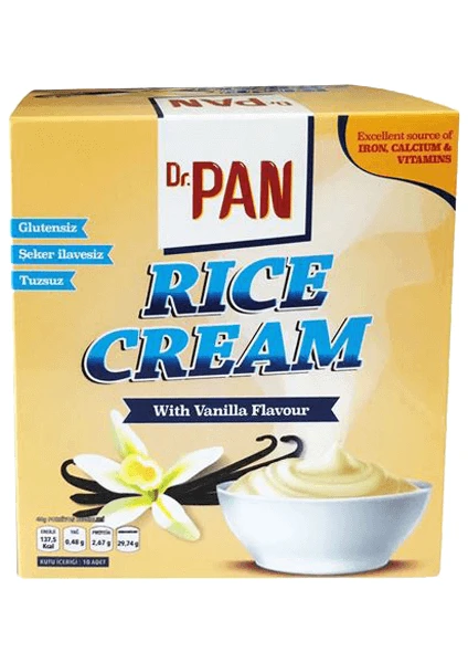 Dr. Pan Aromalı Rice Cream 400 gr Vanilya