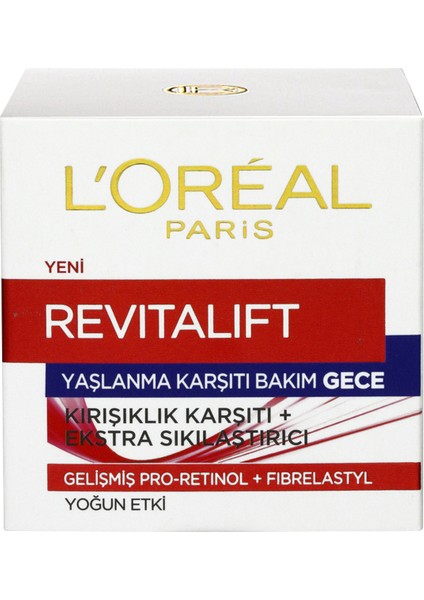 L'Oréal Paris Revitalift  Gece Bakım Kremi