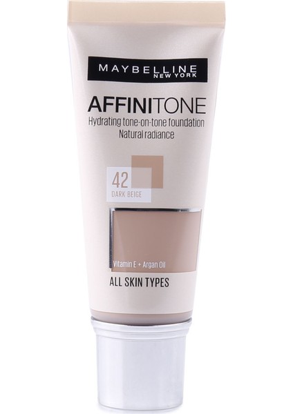 Affinitone Fondöten - 42 Dark Beige fiyatları