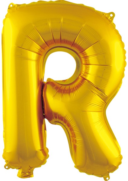 Gold Folyo Balon Harf R 16"