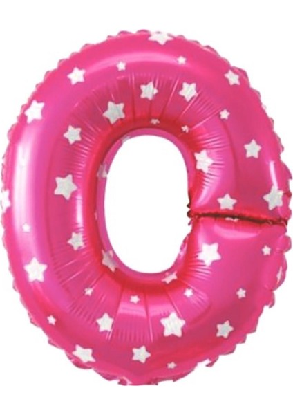 Pembe Folyo Balon Harf O 16"