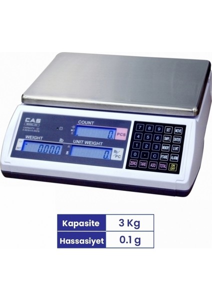 Ec-Iı 3 Kg. Sayım Terazisi