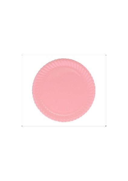 25'li Pembe Plastik Tabak