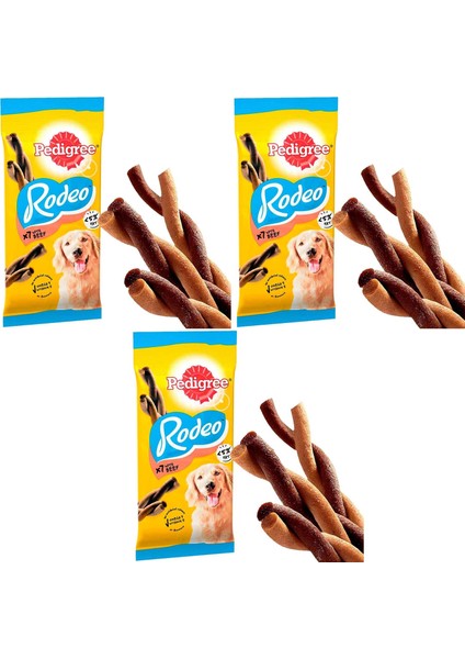 Rodeo Biftekli Köpek Ödülü 7 Sticks 123 gr (3 Adet)