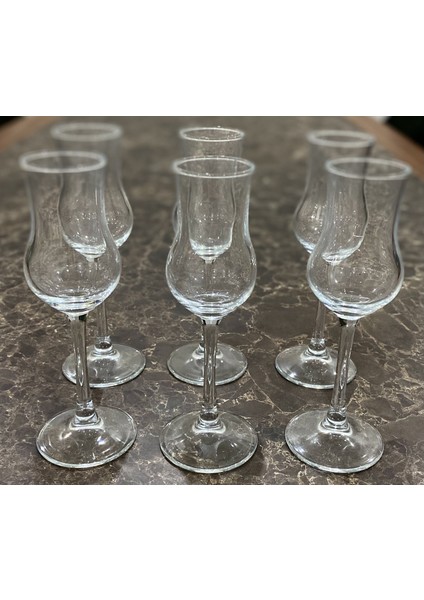 Grappa Kahve Yanı Bardak 6lı Sade