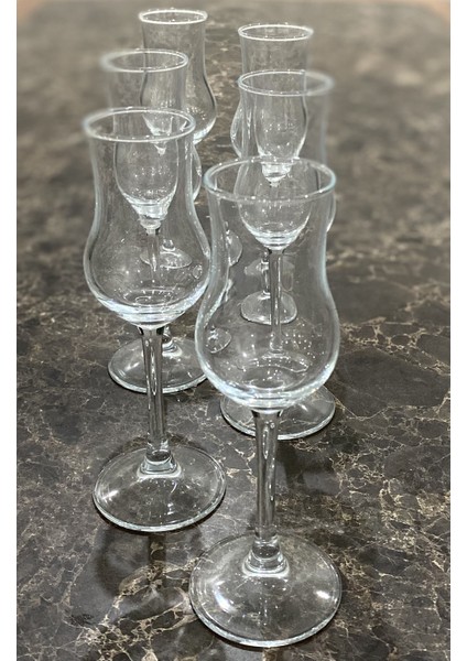 Grappa Kahve Yanı Bardak 6lı Sade