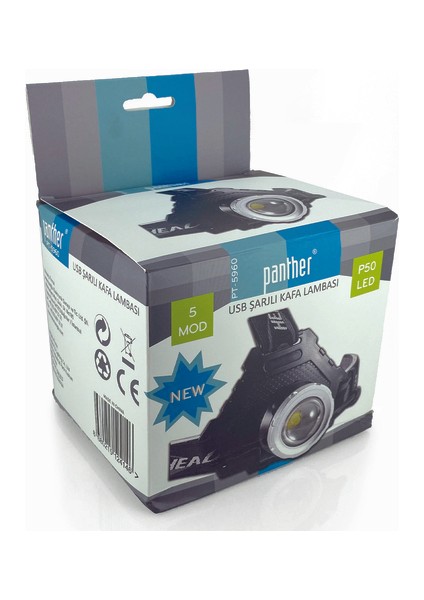 Kafa Lambası Ledli Şarjlı PT-5960 P50 fiyatları