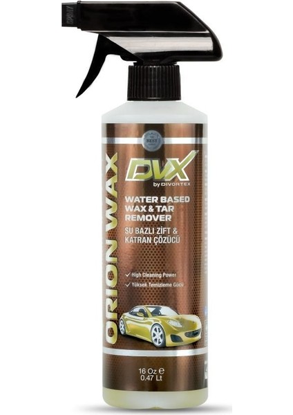 Su Bazlı Wax ve Katran Çözücü 473 ml
