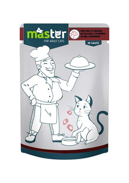 Dana Etli Pouch Kedi Maması Jöle 80GR.
