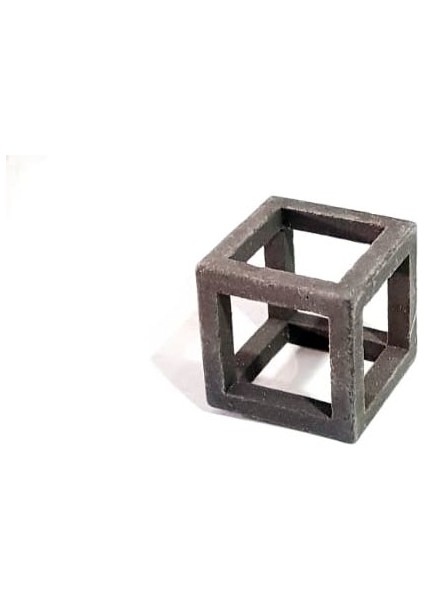 Karides Seramik Küp Ince 2x2 cm