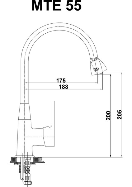 Solus Mix Tek Gövde Eviye BATARYASI-MTE55- fiyatları