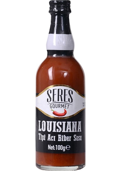 Seres Gourmet Louisiana Tipi Acı Biber Sosu 100 ml