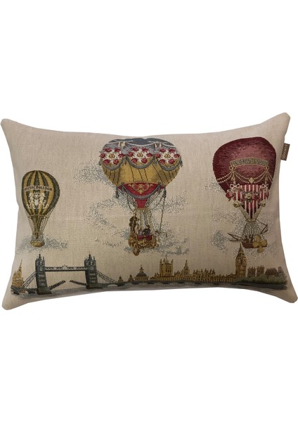 Belıeve Baloons Goblen Kırlent 35*55 cm