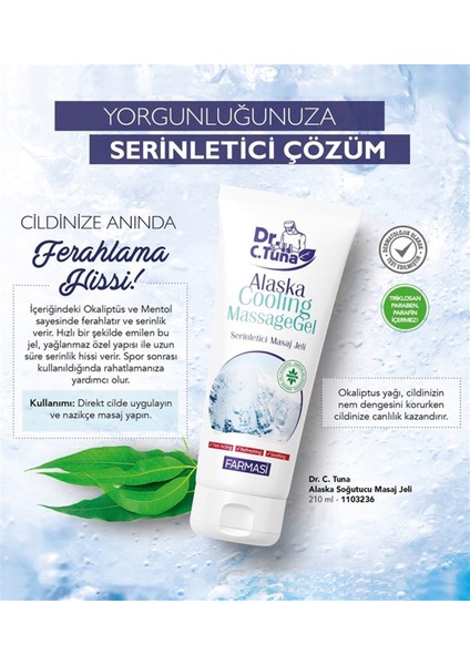 Alaska Soğutucu Masaj Jeli fiyatları