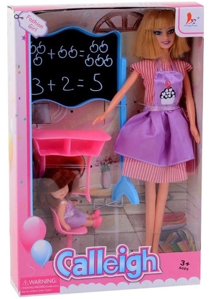 Oyuncak Kutulu Öğretmen Manken Bebekler 3+ Yaş