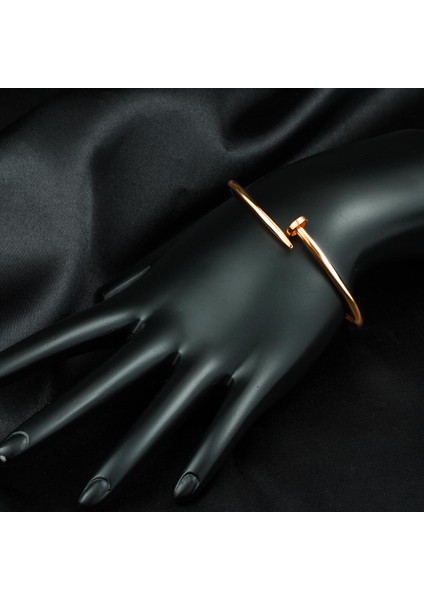 Çivi 14 Ayar Rose Altın Bilezik fiyatları