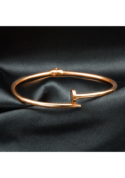 Çivi 14 Ayar Rose Altın Bilezik fırsatları