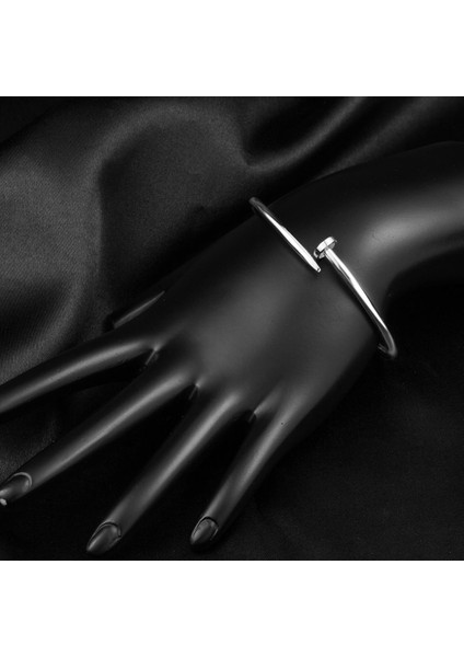 Çivi 14 Ayar Beyaz Altın Bilezik fiyatları