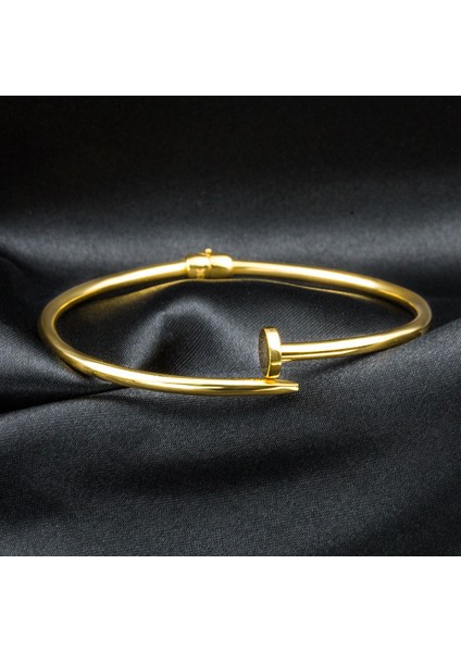 Çivi 14 Ayar Taşsız Altın Bilezik fırsatları