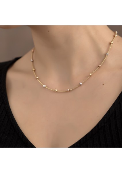 Ayyıldız Kuyumculuk Kadın Popcorn Altın Zincir