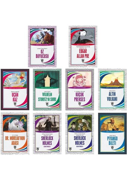 7-12 Yaş Dünya Çocuk Klasikleri 10´lu Set 10
