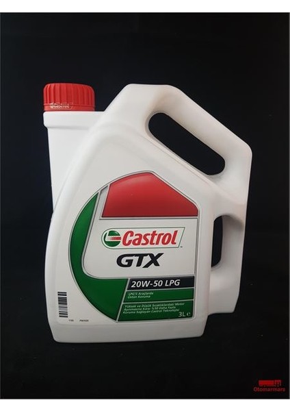 20W50 3lt Motoryağı Castrol Gtx Lpg