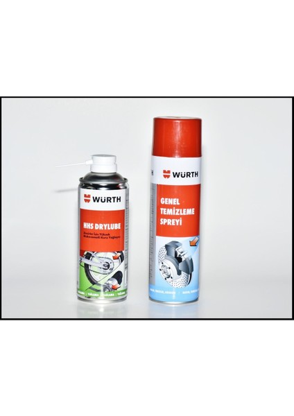 Günün Fırsatı Würth Hhs Drylube Kuru Zincir Yağlama 400 Ml. +