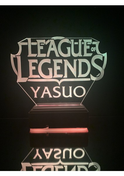 Leauge Of Legends Lol 16 Renk Gece Lambası